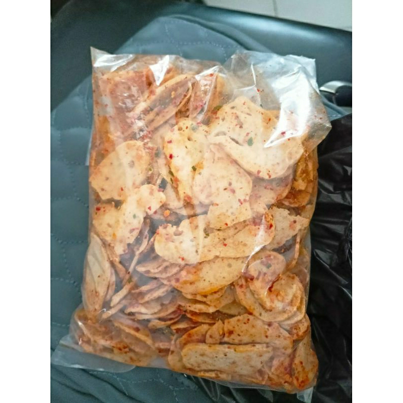 

Basreng premium pedas daun jeruk 1/2 kg (500gr)