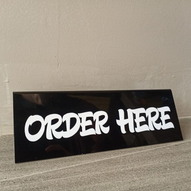 

Sign order here | sign order disini akrilik