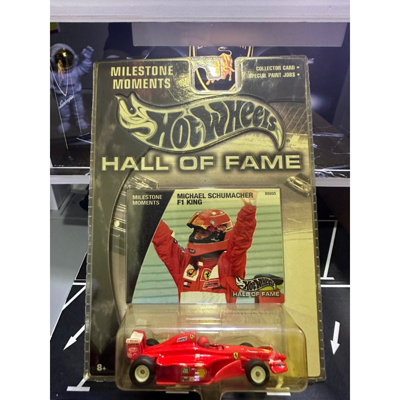 HOT WHEELS HALL OF FAME MICHAEL SCHUMACHER F1 KING RARE