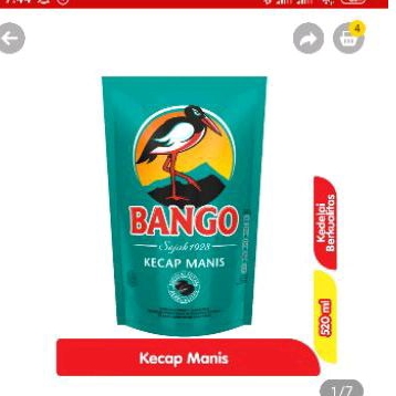 

kecap bango 520ml