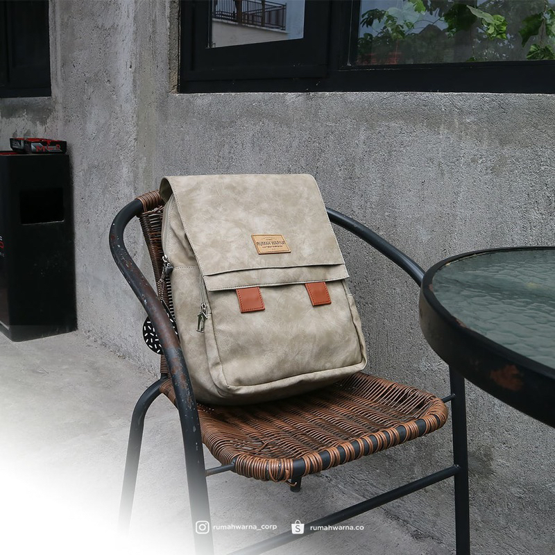 (RUMAH WARNA ) Ransel Orlin warna Abu Tas Kerja sekolah