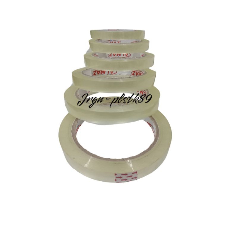 

Isolasi/ Selotip Bening 1/2inch 12mmx100yard