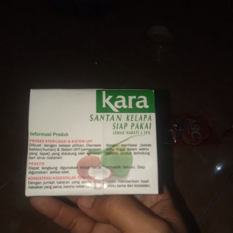 

Santan Kara 200 ml kemasan