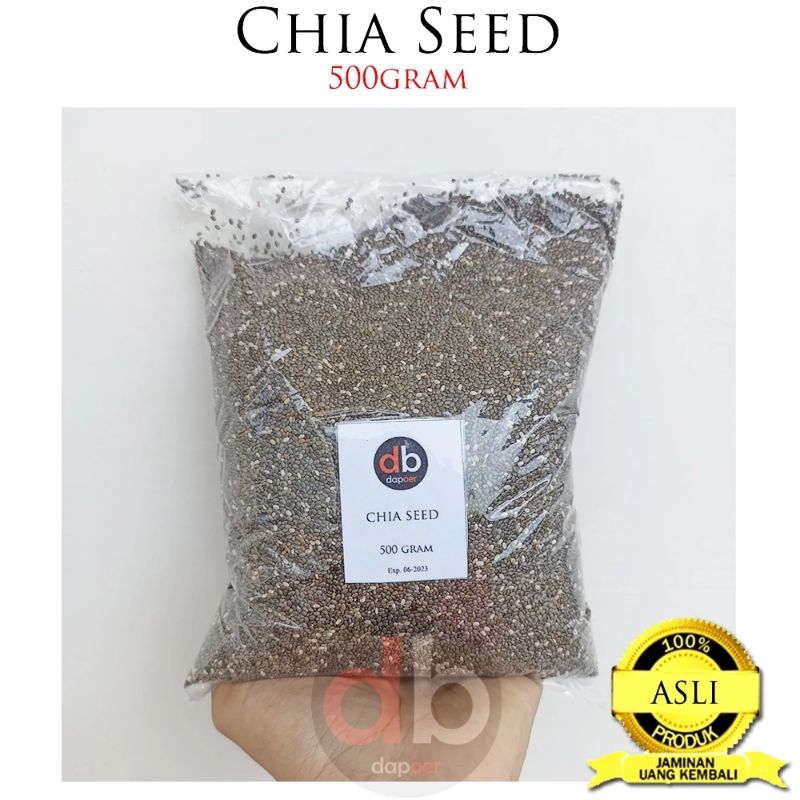 

Chia Seed Organic ORI 500 gr Kaya Manfaat