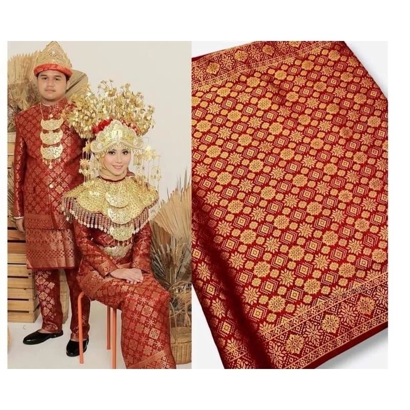 Kain Songket Semi palembang kain songket palembang
