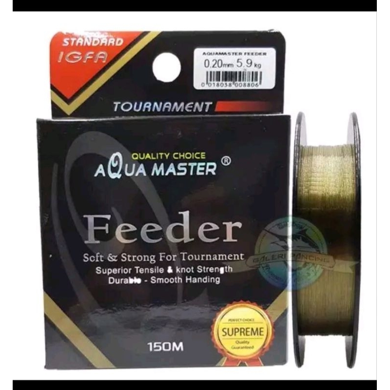 senar pancing aquamaster feeder