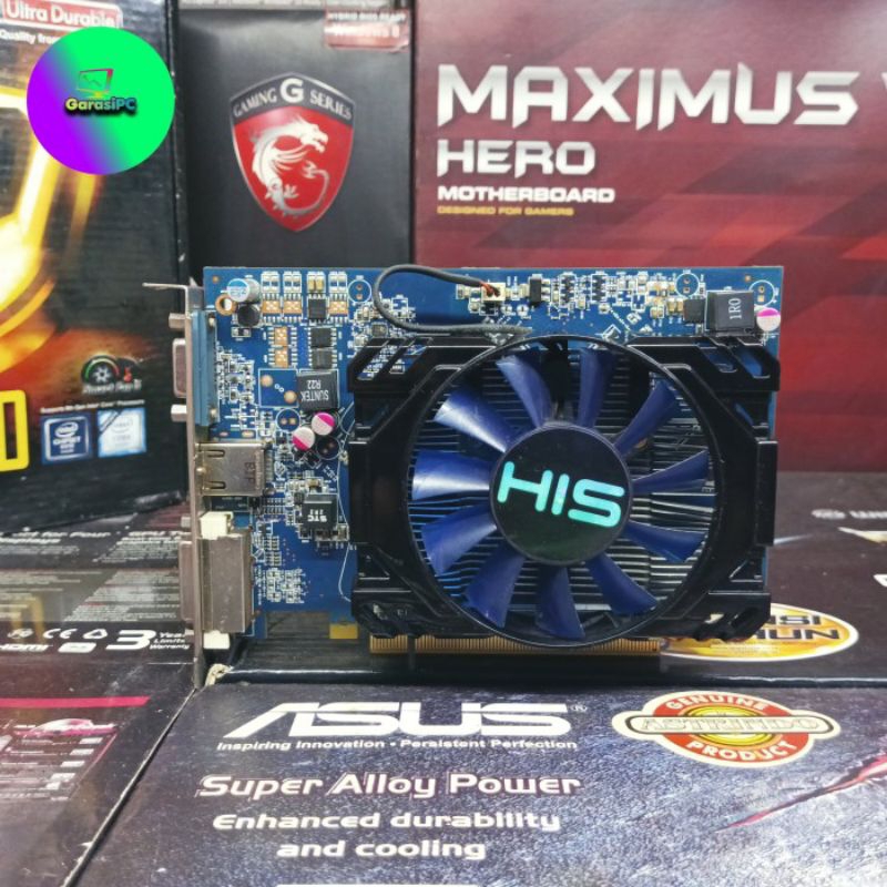 VGA Card AMD Ati Radeon HIS R7 240 2Gb 128Bit DDr3 Pci-express