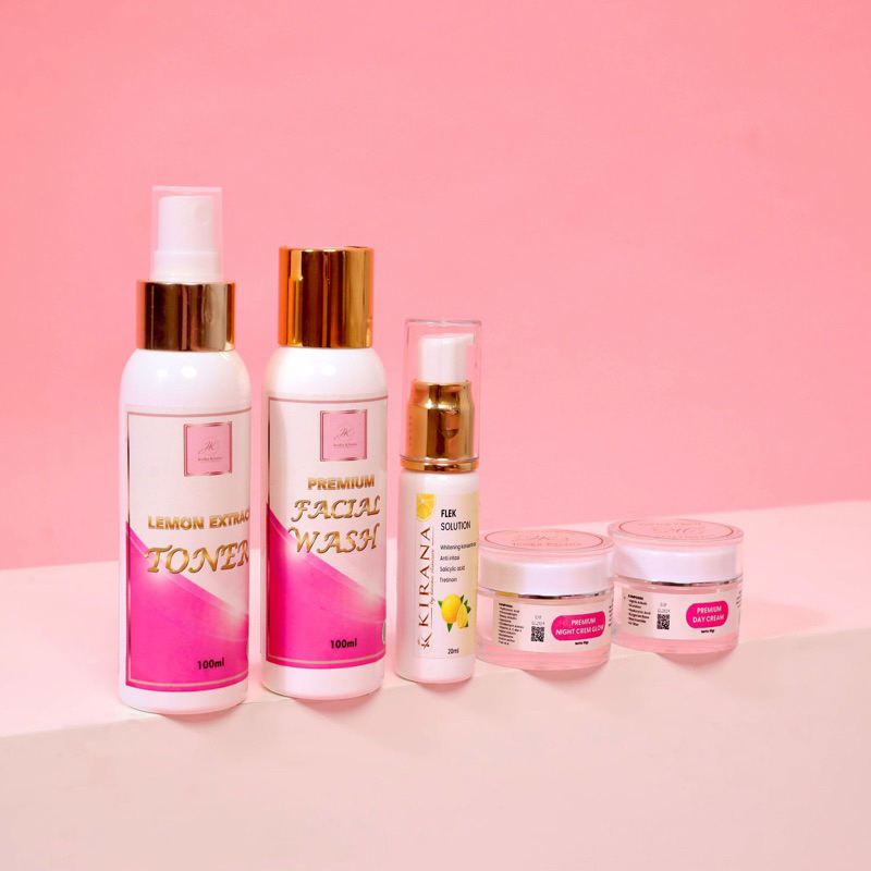 paket wajah flek kirana skincare