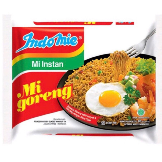 

Indomie goreng paket isi 4pcs /MI GORENG