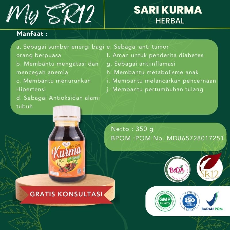 

Sari Buah Kurma SR12