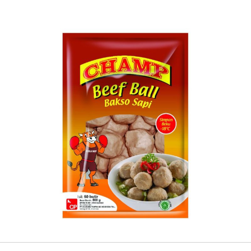 

Champ Bakso Sapi 500 Gram