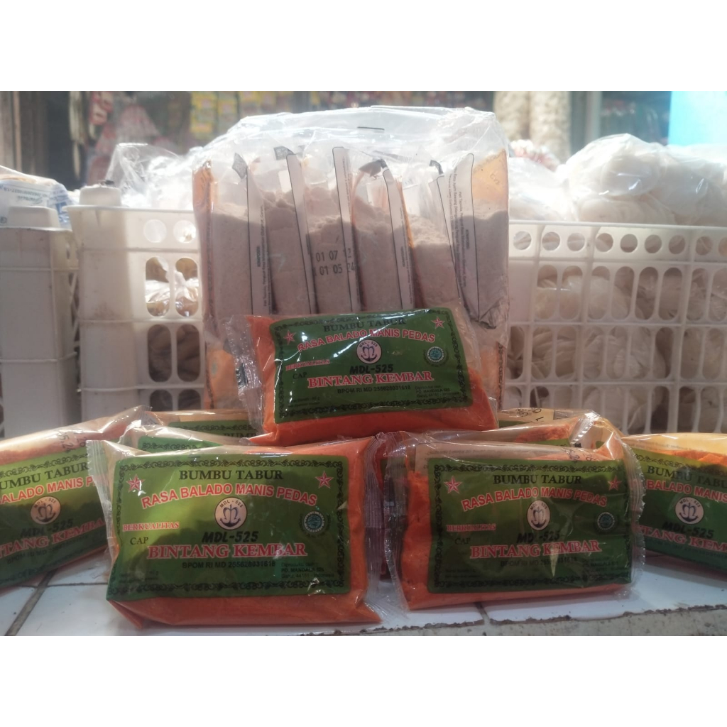 

BUMBU BALADO CAP BINTANG KEMBAR ISI 12 BKS X 50 GRAM