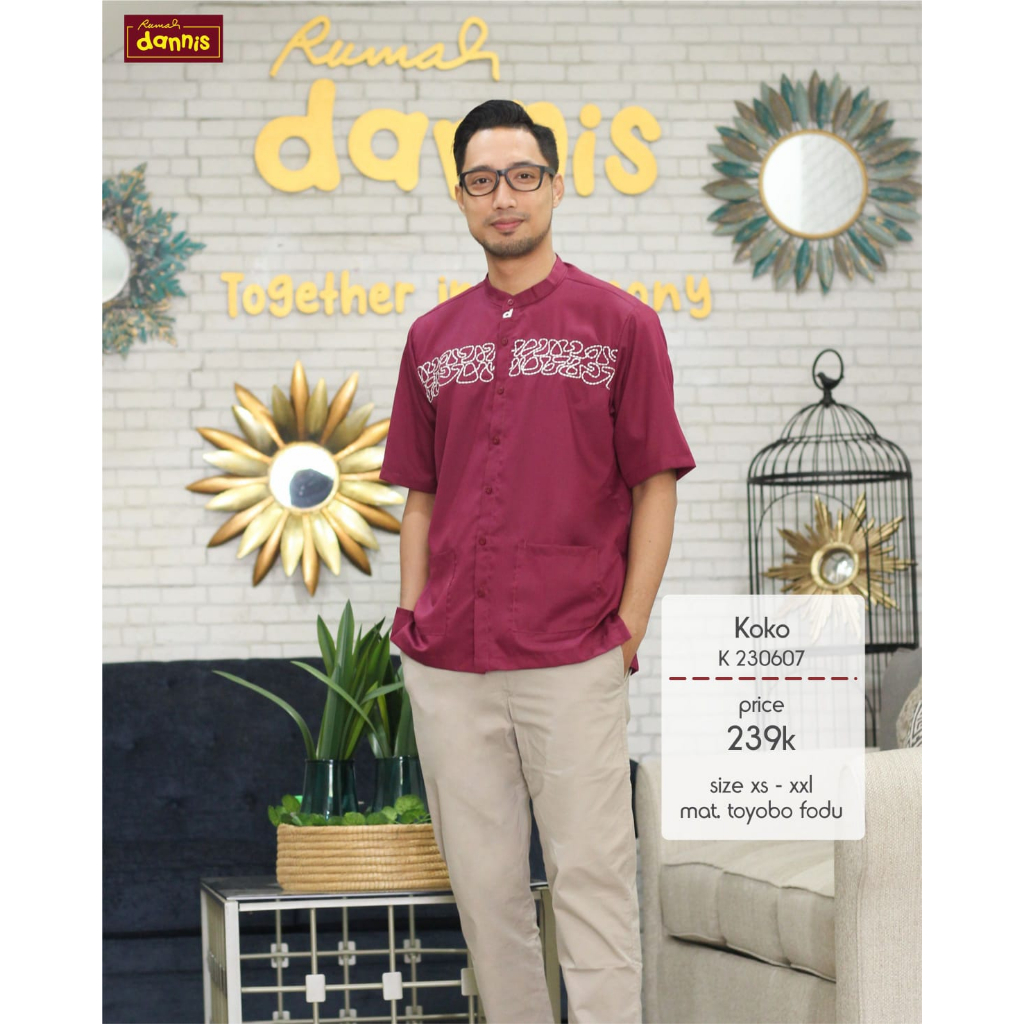 K230607 Koko Dewasa By Rumah Dannis Size XS - XXL