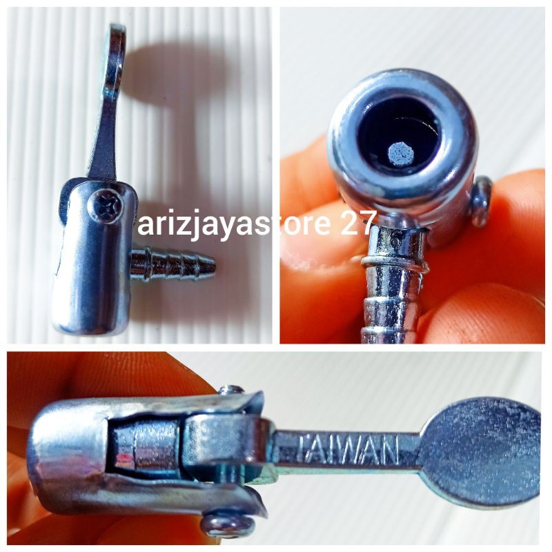 Cop Pompa Sepeda Cop Motor Alloy TAIWAN