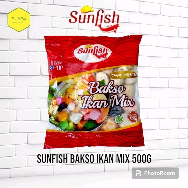 

sunfish bakso ikan mix 500g