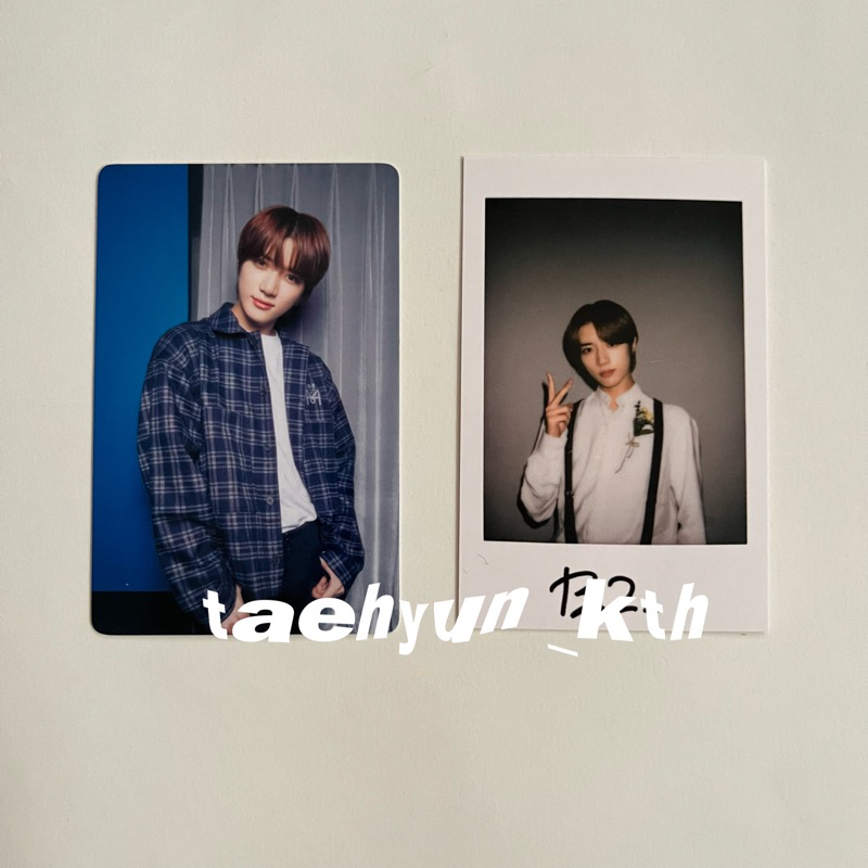 TXT BEOMGYU YIZHIYU ROUND 3 MINISODE 2 : THURSDAY’S CHILD POB POLAROID + PHOTOCARD SET