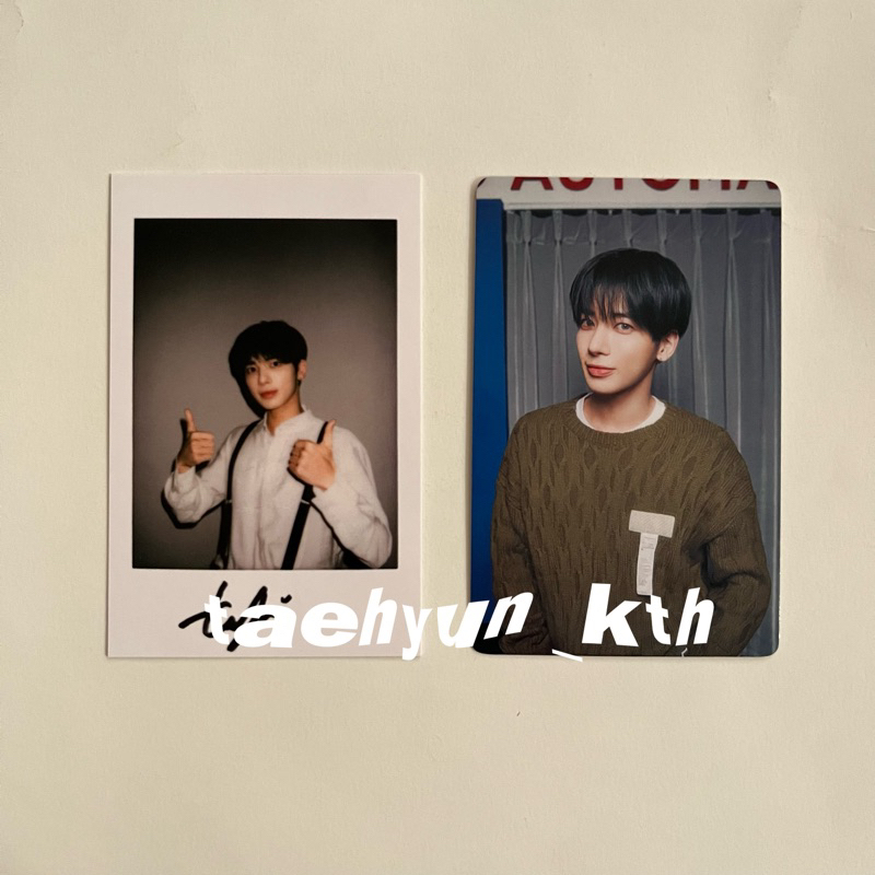 TXT TAEHYUN YIZHIYU ROUND 3 MINISODE 2 : THURSDAY’S CHILD POB POLAROID + PHOTOCARD SET