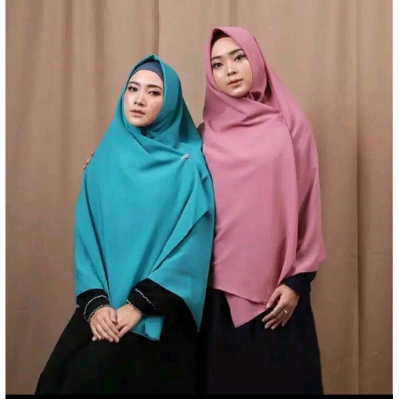 Hijab segi empat wolfis 130X130 cm