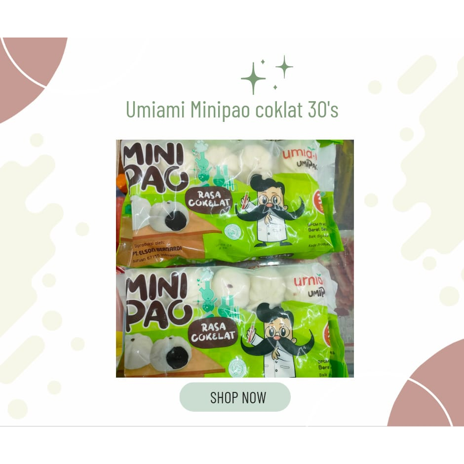 

Umiami Minipao Coklat 30's