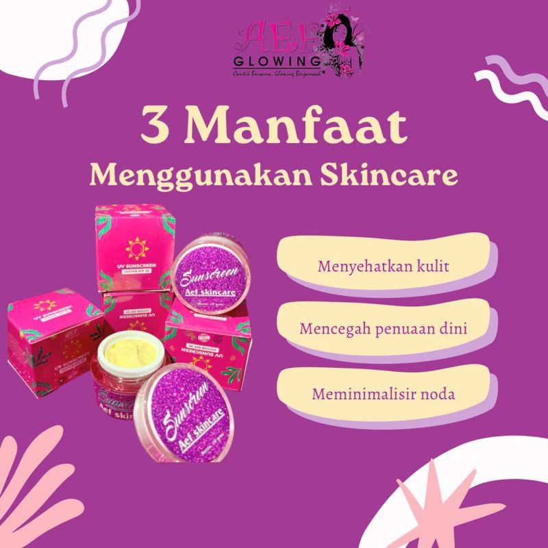 sunscreen AEF skincare