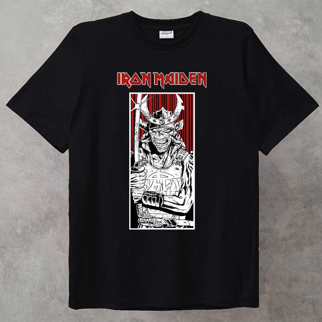 Mayosi T-Shirt Band Iron Maiden Senjutsu