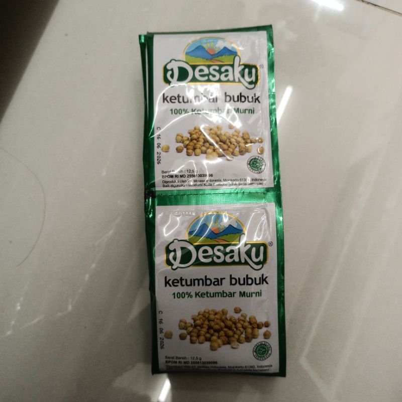 

Desaku Ketumbar Bubuk Isi 12 12,5gr