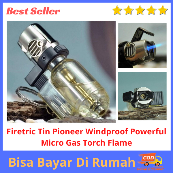Pemantik Api Outdoor Korek Gas Lighter Model Unik Gaz Butane Isi Ulang Butan Refill Multiguna Tin Pi