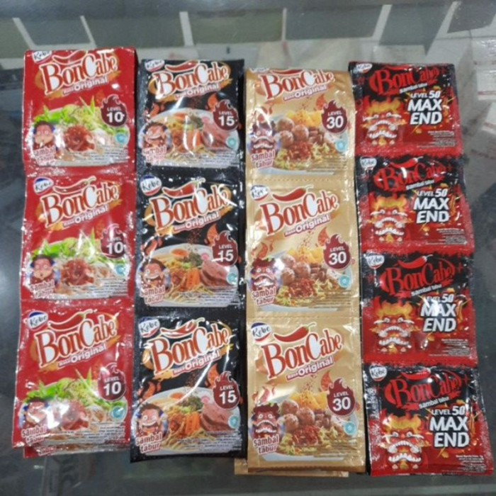 

RK60 Kobe Boncabe Sambal Tabur Ekstra Pedas 24 Sachet