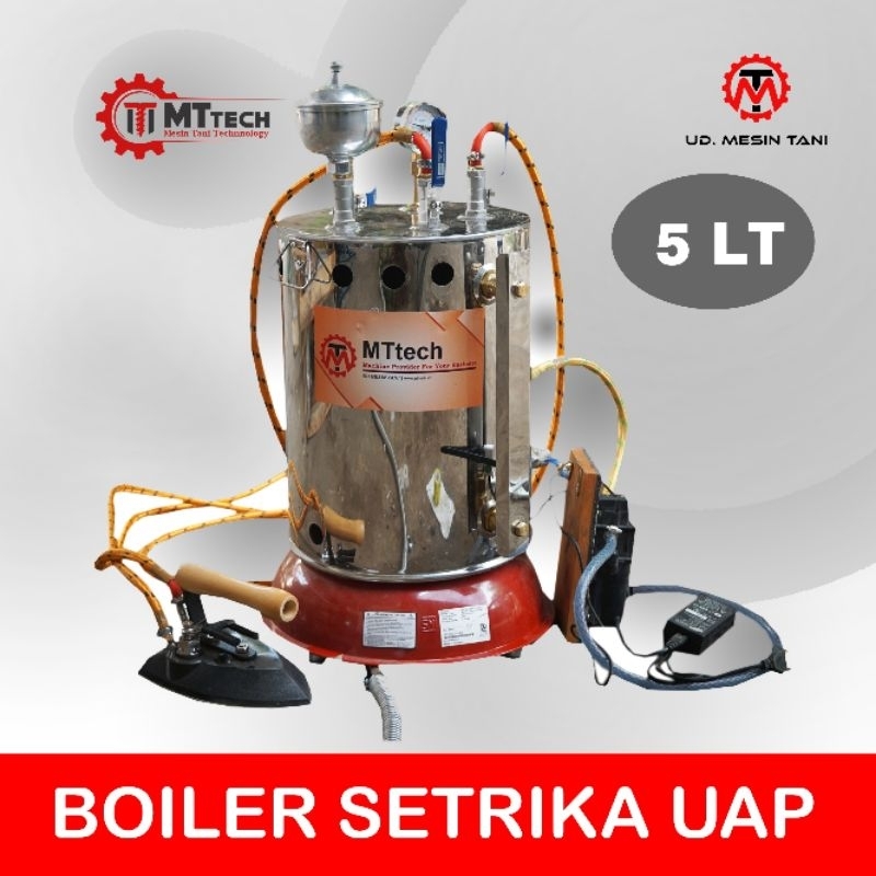 Mesin setrika uap boiler 5 liter Super Murah