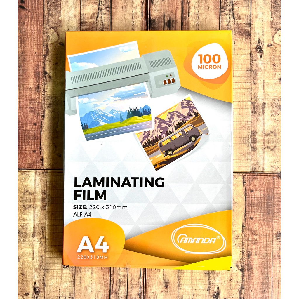 

Plastik Laminating Amanda A4 100 Micron