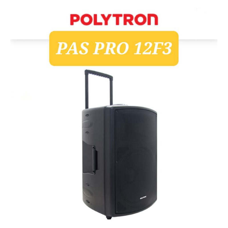 SPEAKER AKTIF POLYTRON - PASPRO 12F3