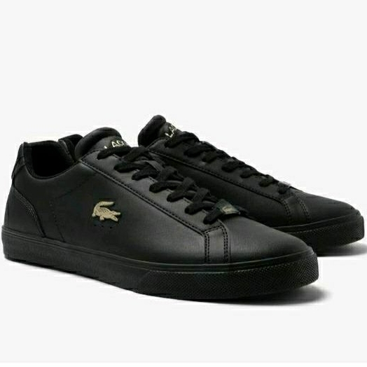 LACOSTE MEN'S LEROND PRO LEATHER TRAINERS SNEAKERS SHOES ORIGINAL