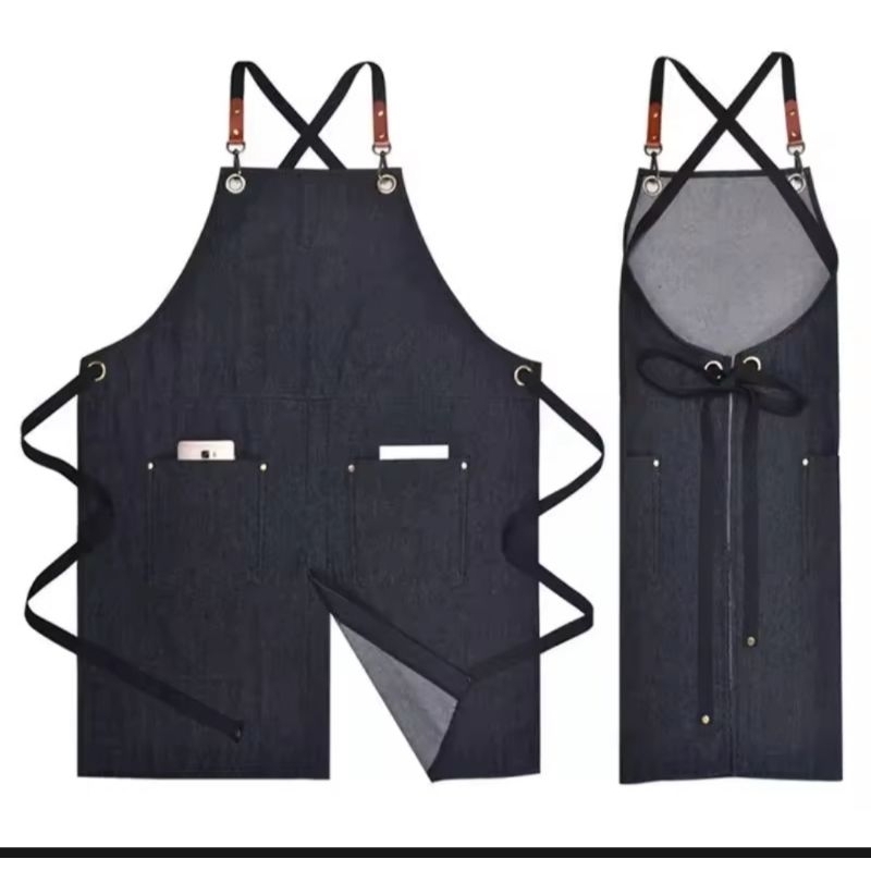APRON BARISTA CELEMEK JEANS