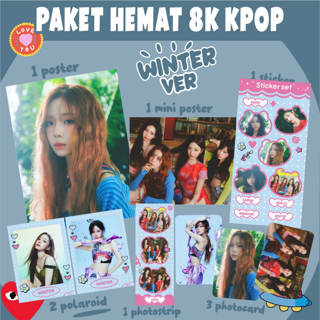 (PACKING BOX) PAKET HEMAT AESPA - BETTER THINGS II FANKIT AESPA
