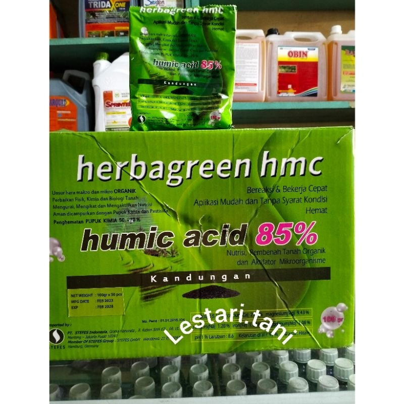 humic acid 85% nutrisi pembenah tanah organik dan aktifator mikroorganisme(100g)