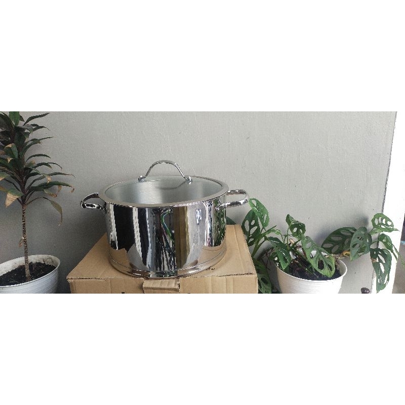 Px 452 Panci 24cm Lagostina / Real Kitchen Stainless Steel Maxim Export