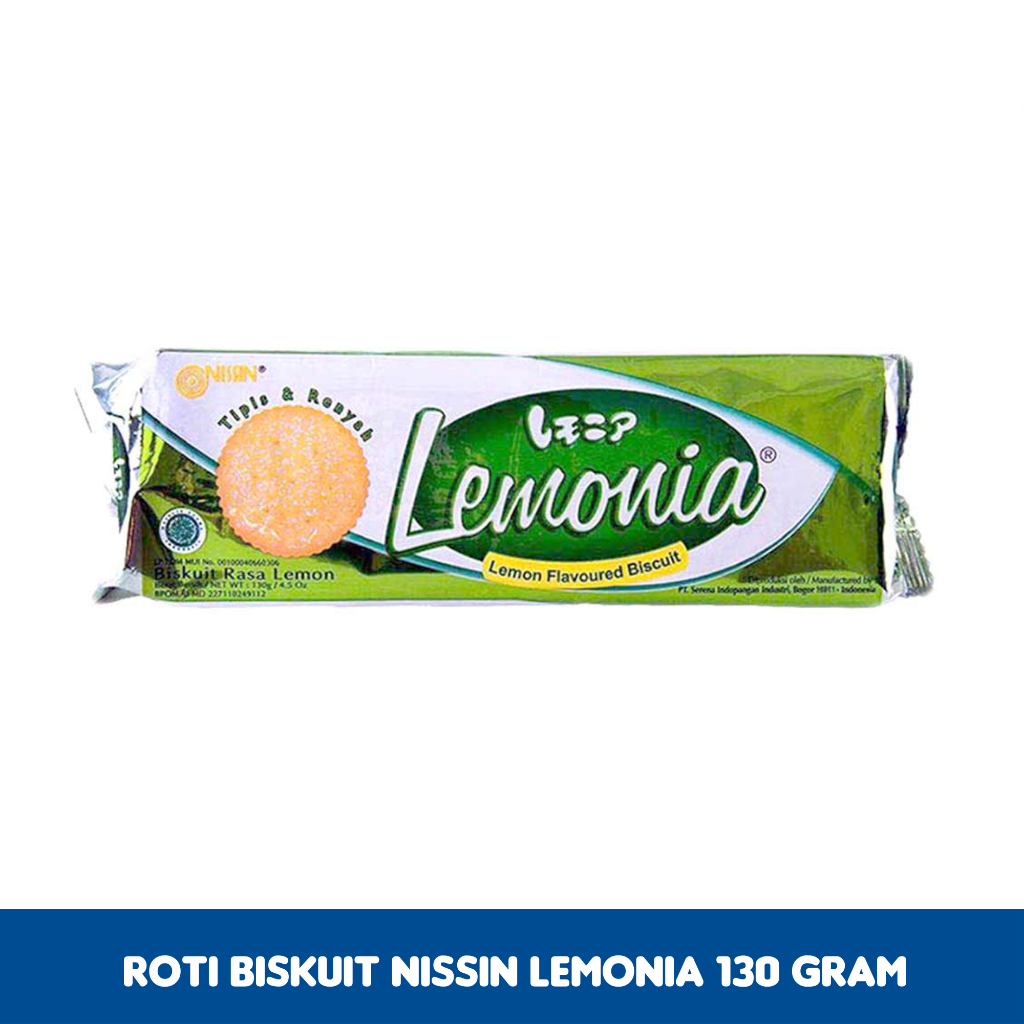 

Roti Biskuit Nissin lemonia 130 gram