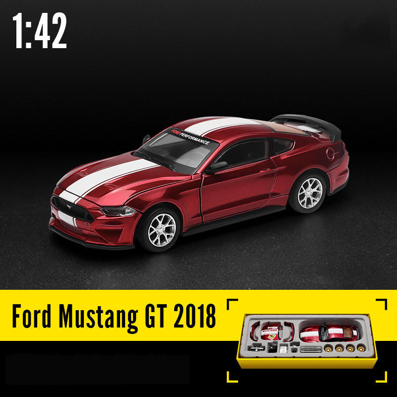 Ford Mustang GT Diecast Modifikasi Mainan niatur Mobil Mobilan CCA Diecast Modifikasi Alloy Zync