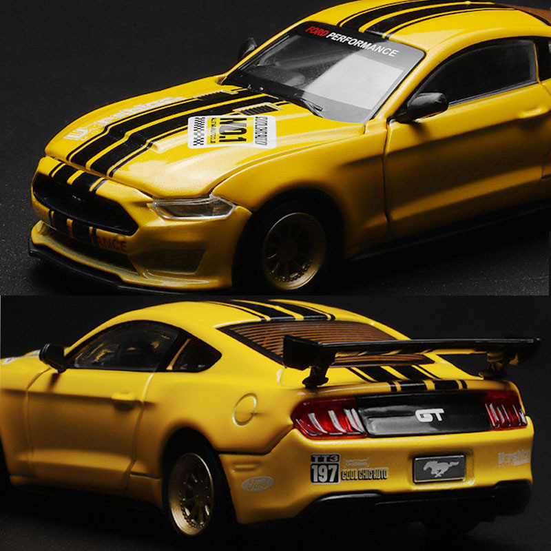 Ford Mustang GT Diecast Modifikasi Mainan Miniatur Mobil Mobilan CCA Diecast Modifikasi Alloy Zync