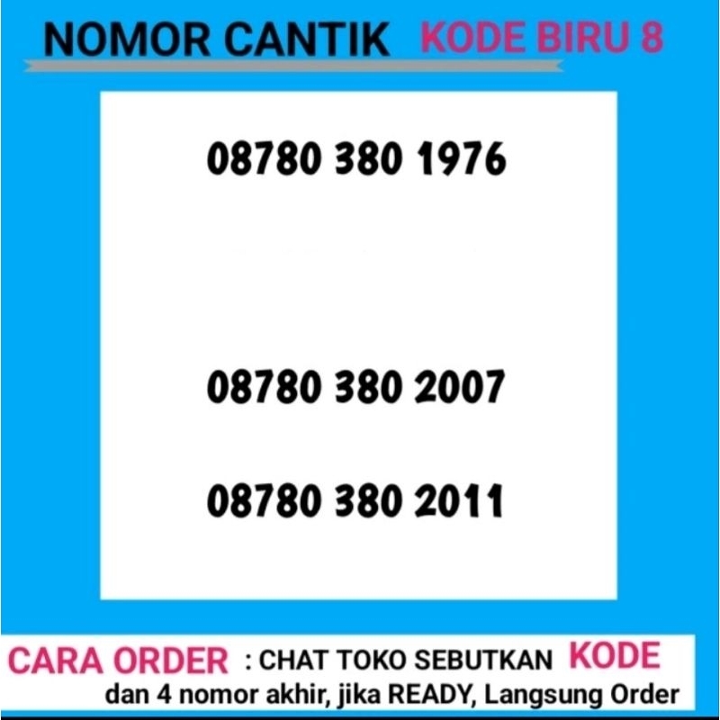 Perdana xl nomor cantik 0818 sale murah