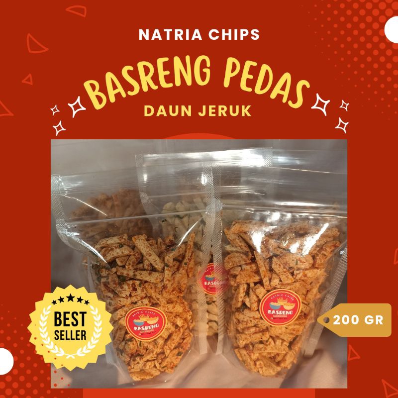 

BASRENG PEDAS DAUN JERUK 200 Gr