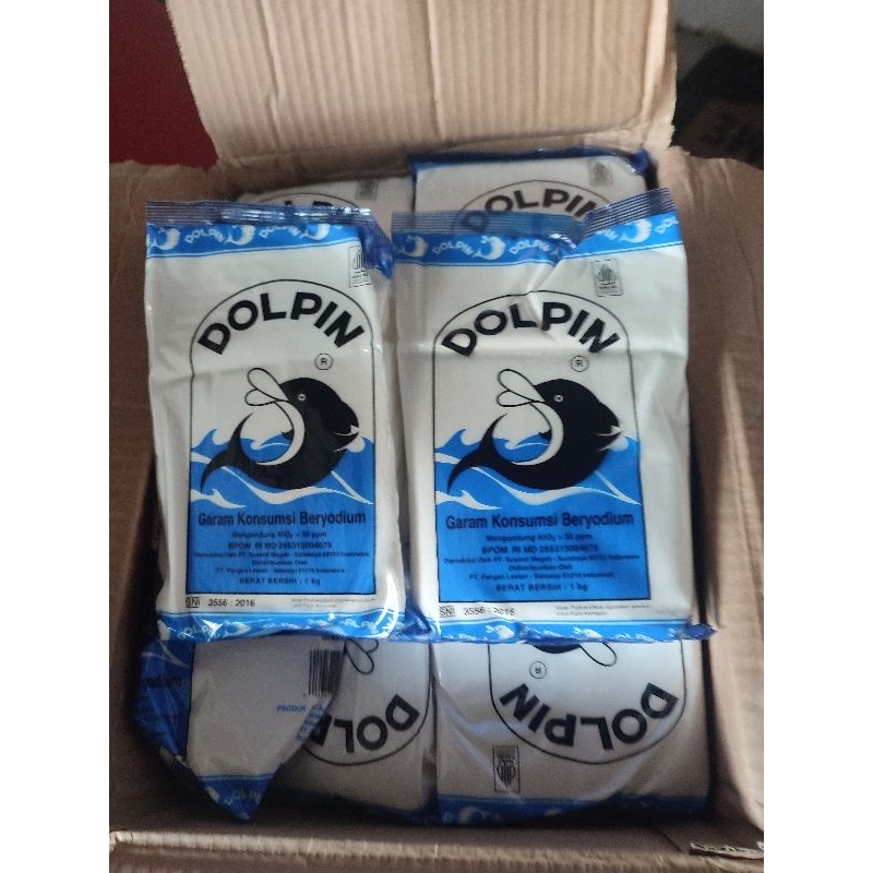 

garam dolphin kemasan 1kg