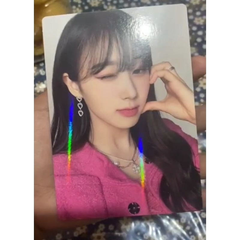 selfie card giselle aespa sg22