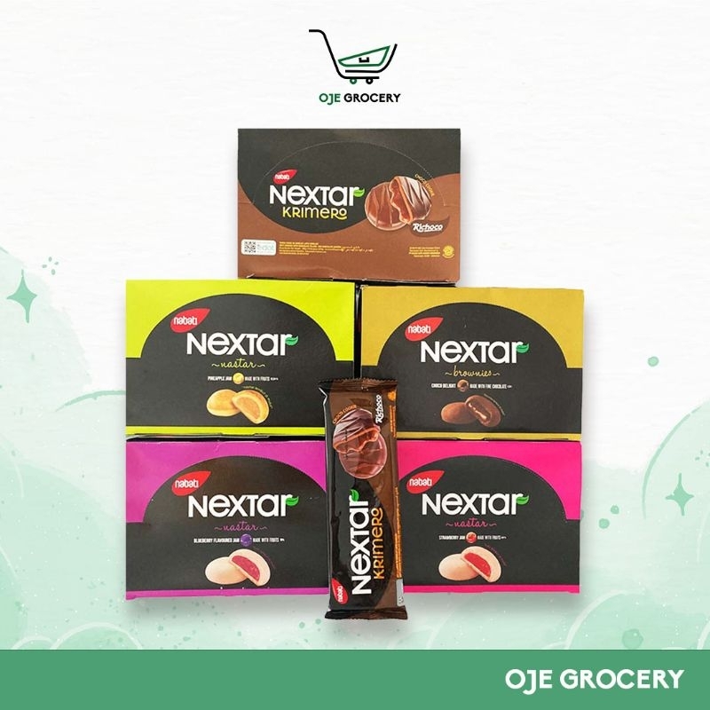 

NEXTAR - NABATI COOKIES BISA BELI SATUAN - NEXTAR COKLAT