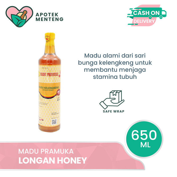 

Madu Pramuka Klengkeng 650 mL - Madu Murni Dari Sari Bunga Kelengkeng