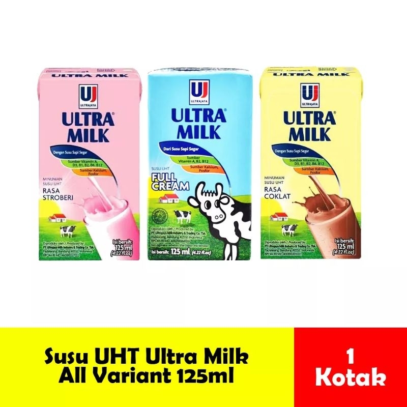 

Susu Ultra Milk Cokelat 125 ml