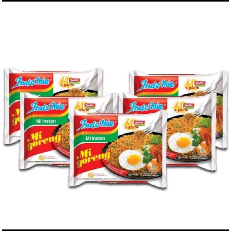 

Indomie goreng 85gr 5pcs