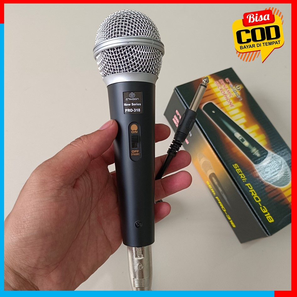 Mic Dynamic/ mic kabel berkwalitas merk crimson original