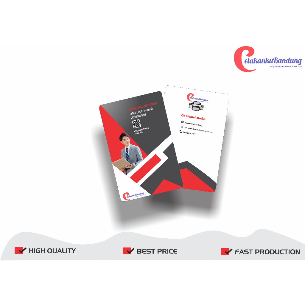 

cetak idcard/membercard/kartupelajar/kartuparkir desain suka suka