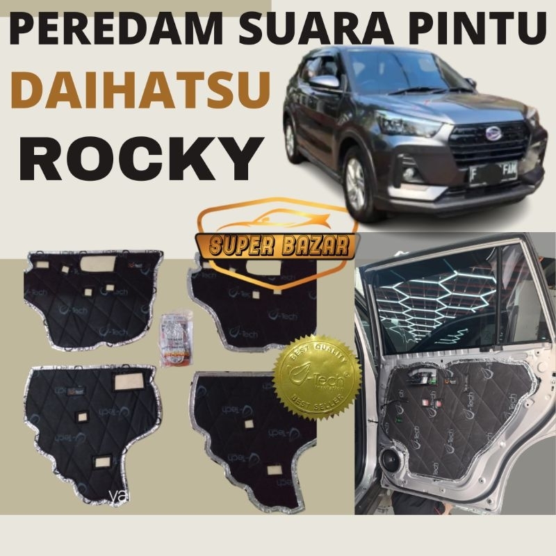 DAIHATSU ROCKY 2021-2025+ peredam suara pintu aksesoris mobil